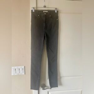 Madewell 11” High Rise Skinny Jeans - Size 24